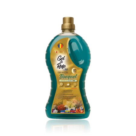 Detergent de Rufe - Gel de rufe 3 în 1 Bouquet Premium 2 Litri