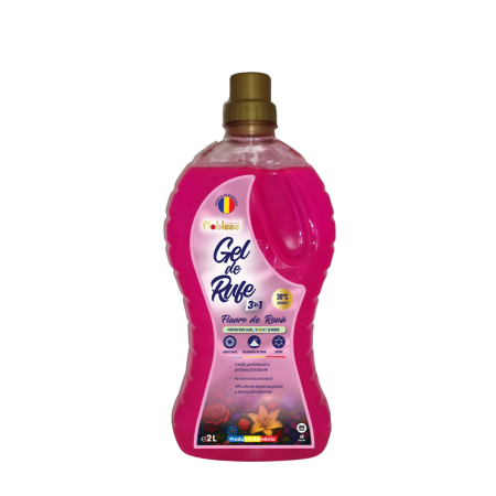 Detergent de Rufe - Gel de rufe 3 în 1 Floare de Rouă 2 Litri