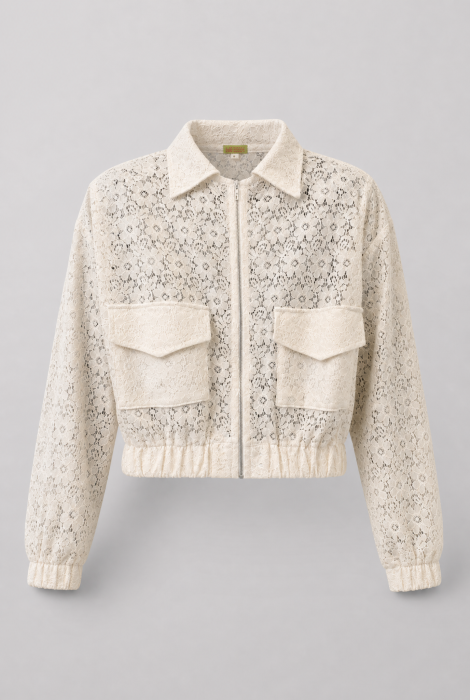 Jacheta Bomber Lace [4]