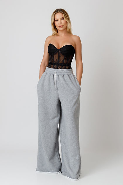 Pantaloni Trening Wide [3]
