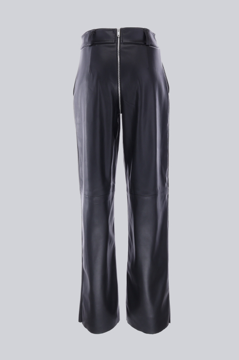 Pantaloni Wide  Faux Leather [3]