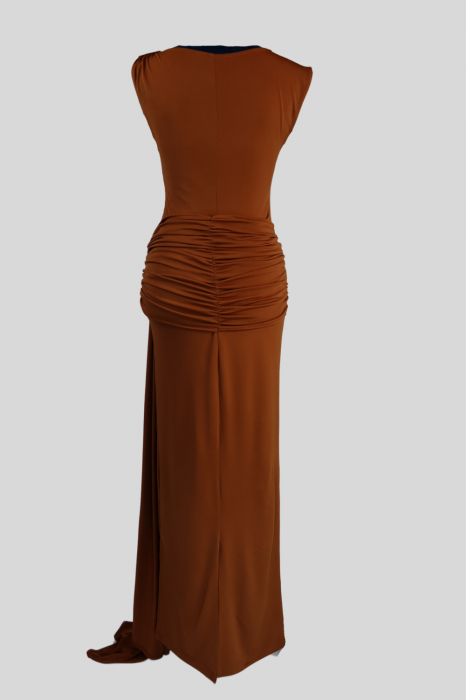 Rochie Drape Maro [6]