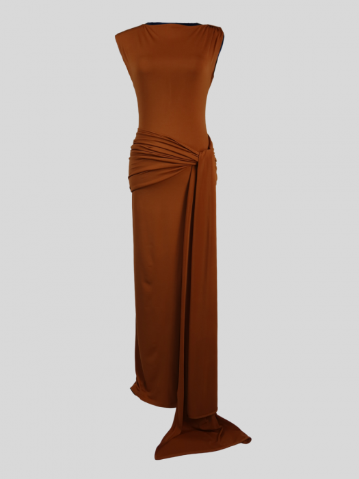 Rochie Drape Maro [5]