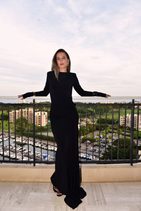 Rochie Drape Lunga [2]