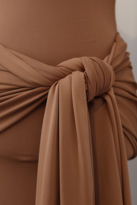 Rochie Drape Mocha [2]