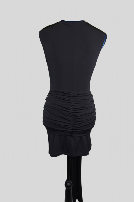 Rochie  Drape Mini Black [7]