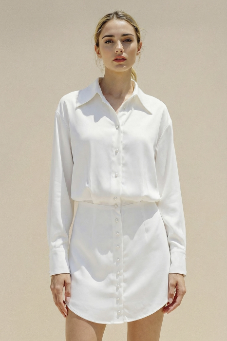 Rochie Silk Shirt [6]