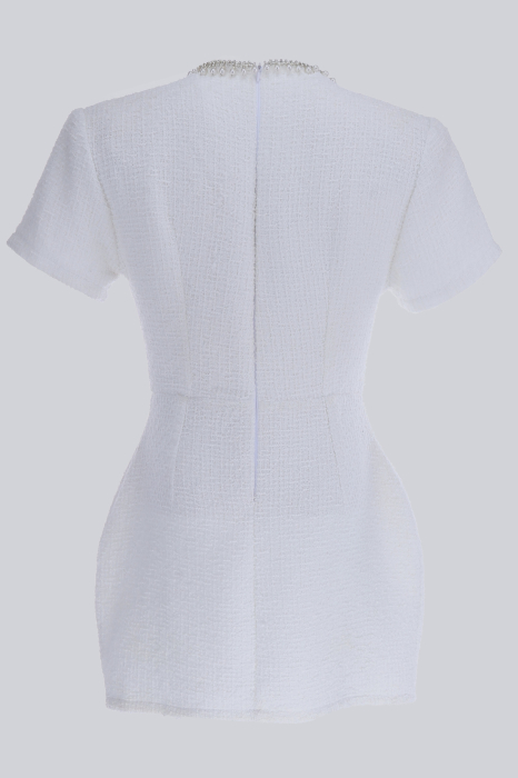 Rochie Tweed Rhinestones [3]