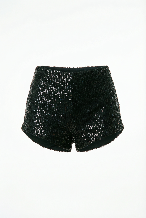 Sequin Micro Shorts [2]