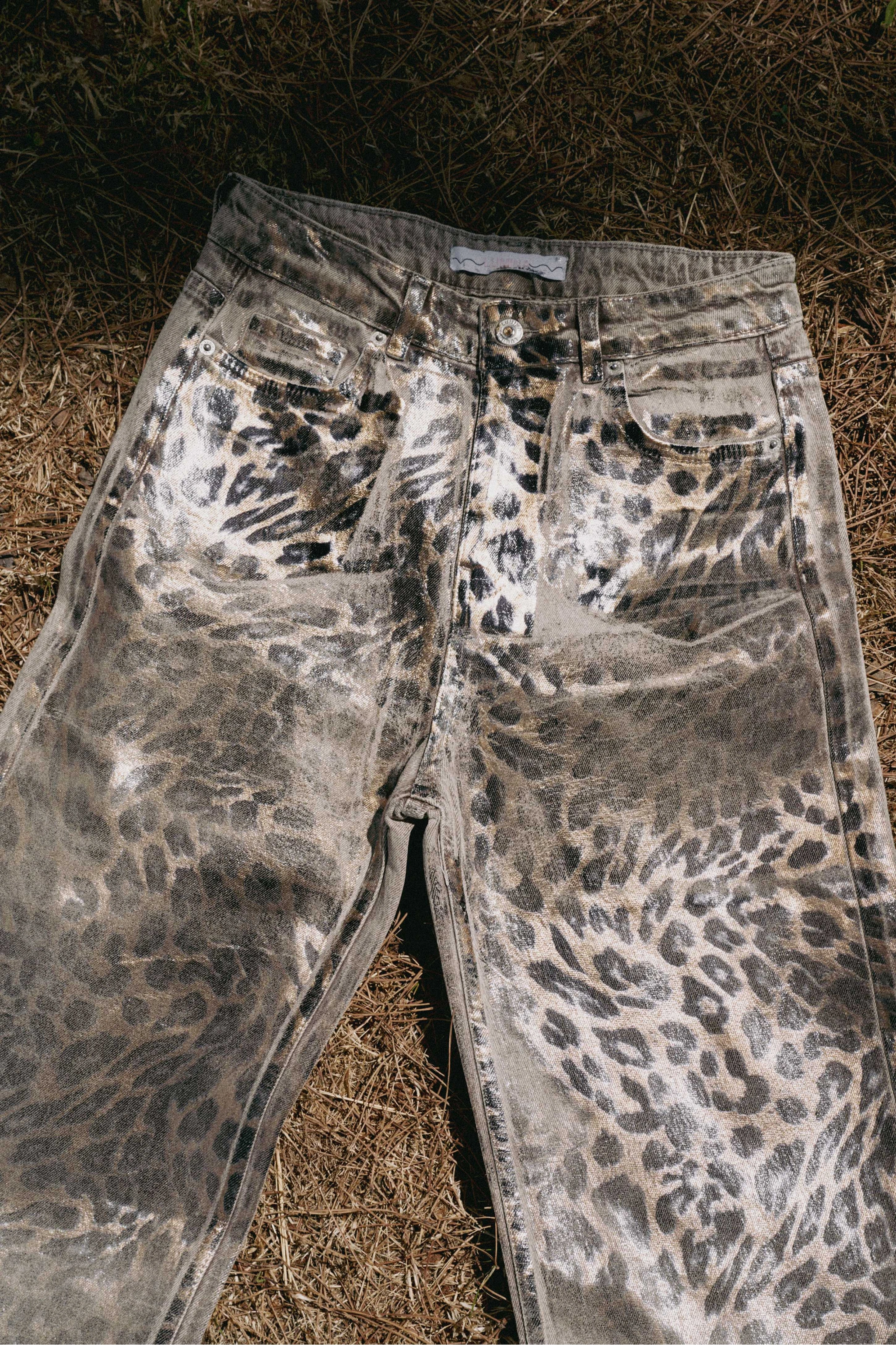Blugi Imprimeu Leopard [1]