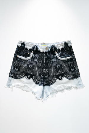Blugi - Blugi Lace Shorts