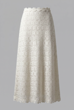 Fusta Linen Lace-Trim [1]