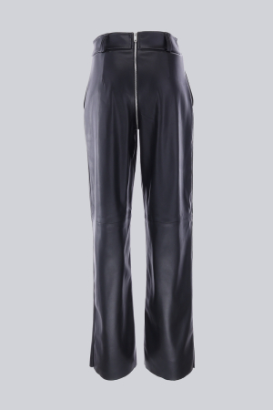 Pantaloni Wide  Faux Leather [2]