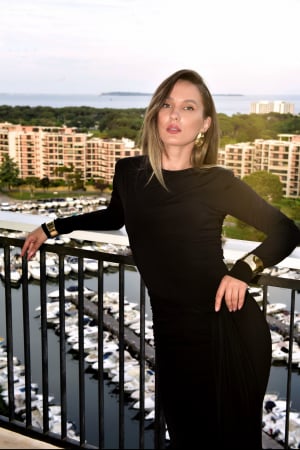 Rochie Drape Lunga [4]
