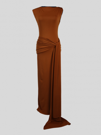 Rochie Drape Maro [4]