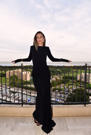 Rochie Drape Lunga [1]