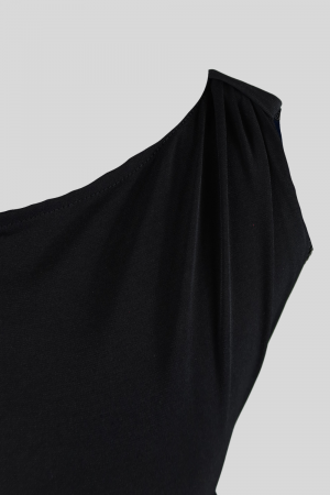Rochie  Drape Mini Black [9]