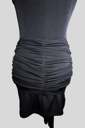 Rochie  Drape Mini Black [8]
