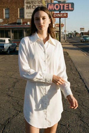 Rochie Silk Shirt [4]