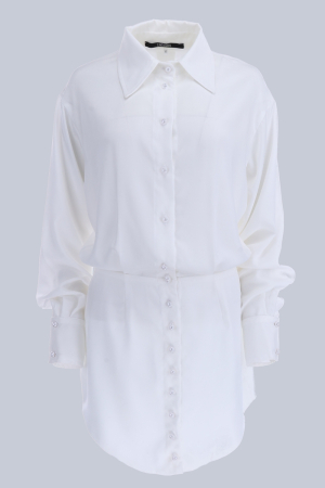 Rochii - Rochie Silk Shirt