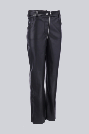 Best Sellers - Pantaloni Wide  Faux Leather