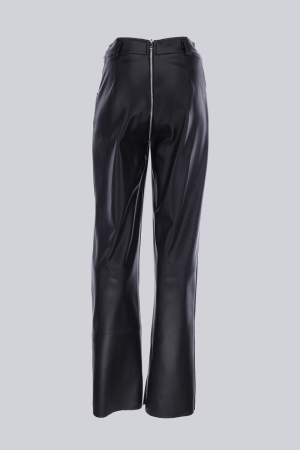 Pantaloni Wide  Faux Leather [1]