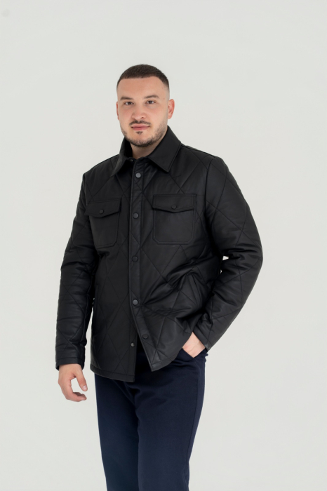 Jachetă Premium din Piele Naturală de Ovină – Eleganță și Finețe Absolută [3]