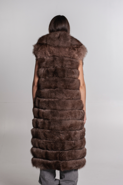 Blană din vulpe polară model 8 în 1 [2]