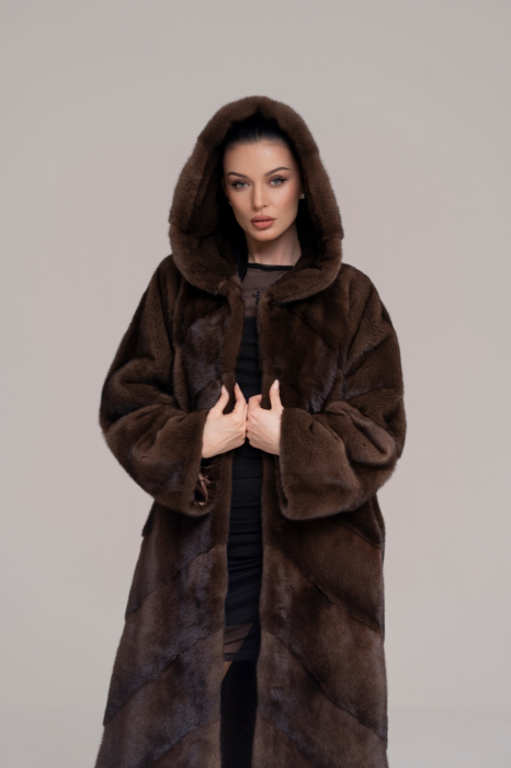 Haină de Blană Vizon [6]