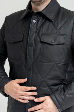 Jachetă Premium din Piele Naturală de Ovină – Eleganță și Finețe Absolută [3]
