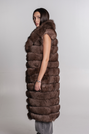 Blană din vulpe polară model 8 în 1 [2]