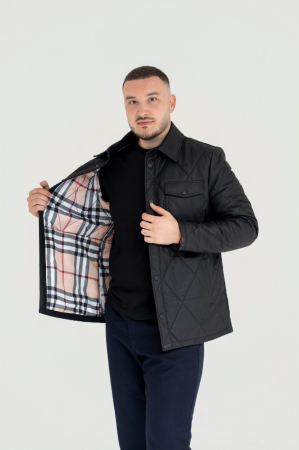 Jachete si geci din piele barbati - Jachetă Premium din Piele Naturală de Ovină – Eleganță și Finețe Absolută