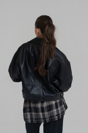 Geaca din piele naturala Jumbo [4]