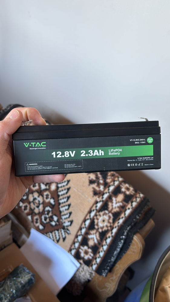 ACUMULATOR LITHIUM 12.8V 2.3AH 178X35X60MM [3]