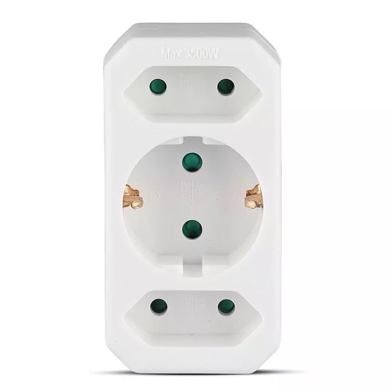 ADAPTOR 3 PRIZE 1X16A 2x2.5A MAX 3500W [2]