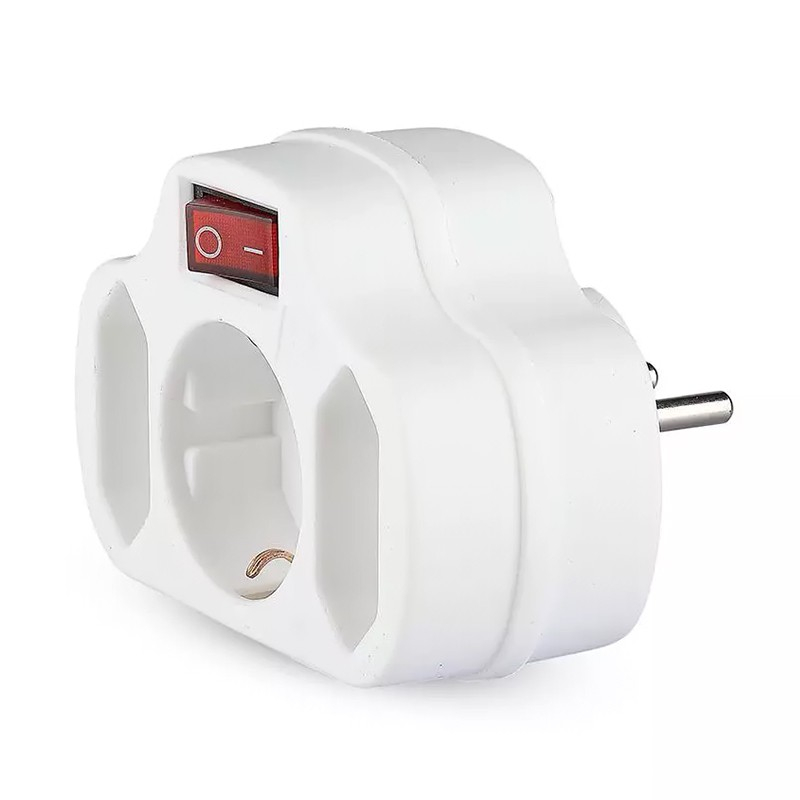 ADAPTOR 3 PRIZE CU INTRERUPATOR 3X16A MAX 3500W [3]