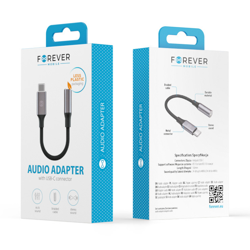 ADAPTOR AUDIO TIP C LA JACK 3.5MM [4]