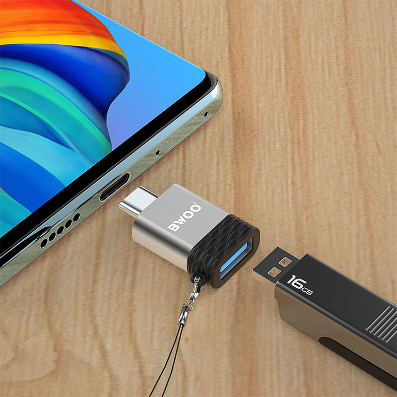 ADAPTOR OTG USB-C LA USB [9]