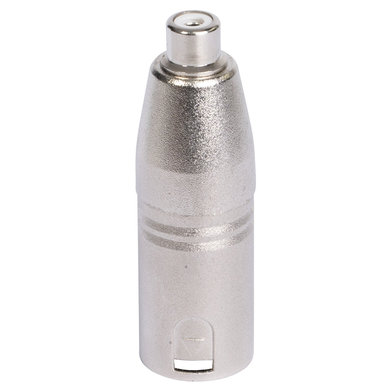 ADAPTOR XLR TATA - RCA MAMA METAL [4]