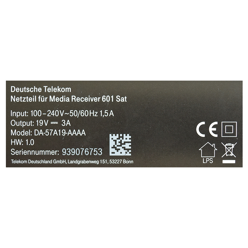 ALIMENTATOR 19V 3A MUFA 5.5/2.5 [4]