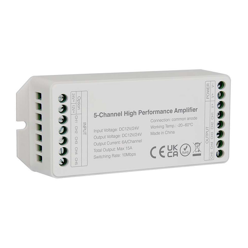 AMPLIFICATOR BANDA LED 5 CANALE 15A [2]