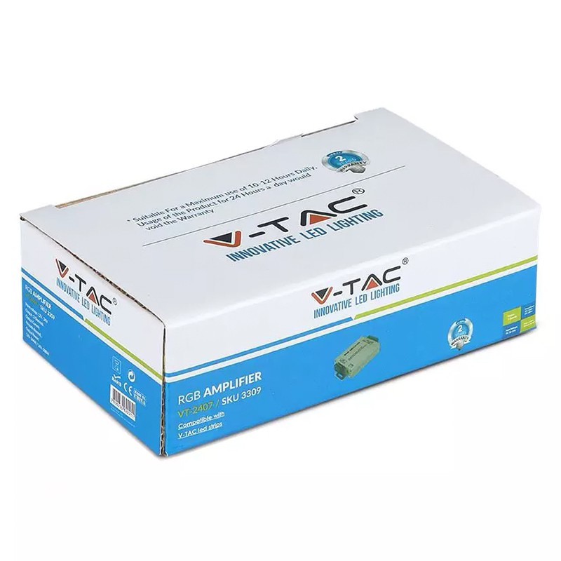 AMPLIFICATOR BANDA LED RGB 12V - 144W / 24V - 288W 12A [5]