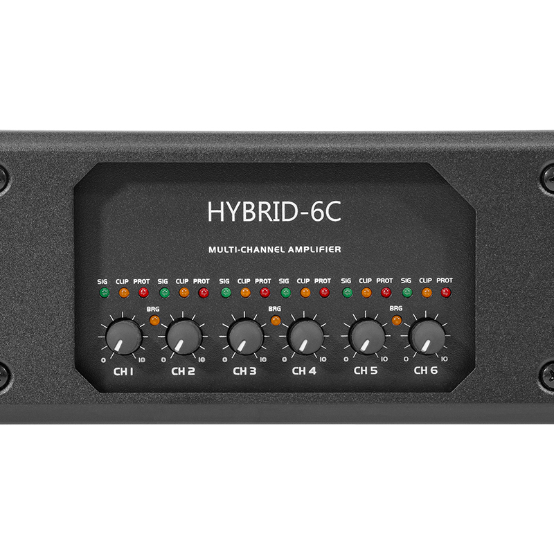 AMPLIFICATOR HYBRID 100V/240V 6X400W RMS 8OHM 6X800W RMS 4OHM [8]