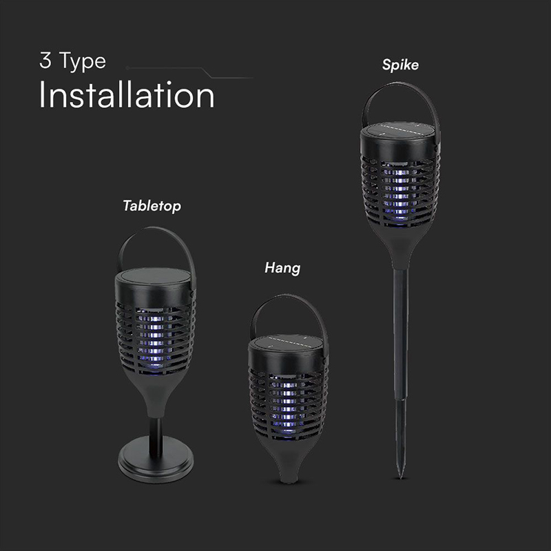 APARAT ANITI-INSECTE CU INCARCARE SOLARA 3IN1 1.3W [12]
