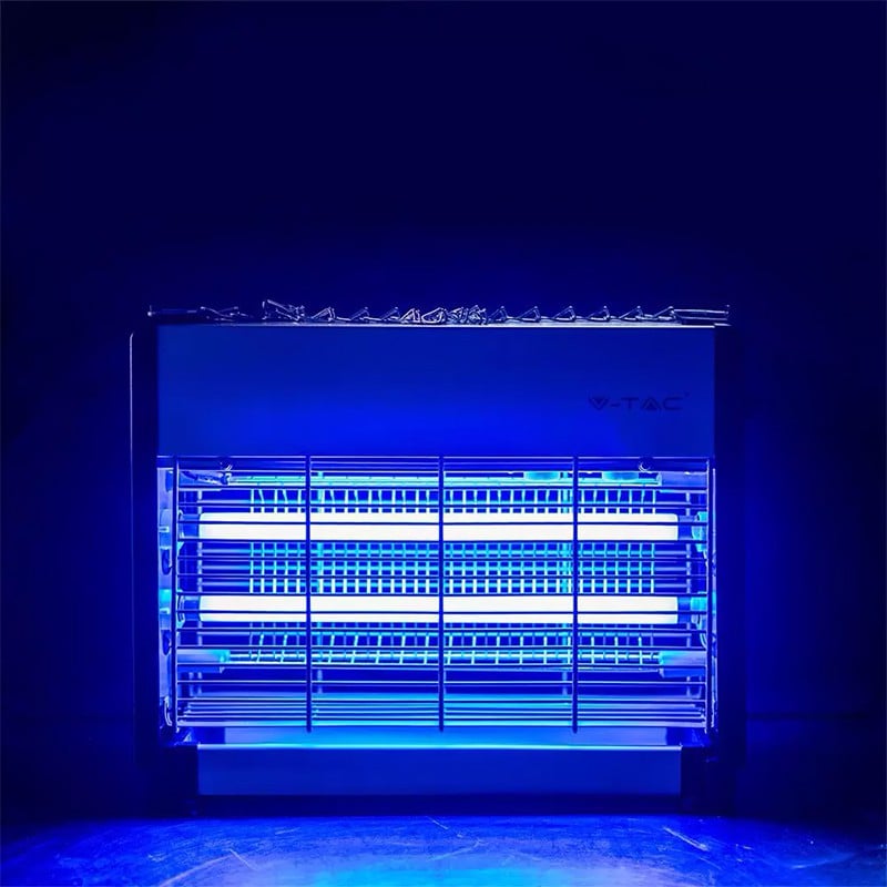 APARAT ANTI-INSECTE CU LUMINA UV 2X10W [6]