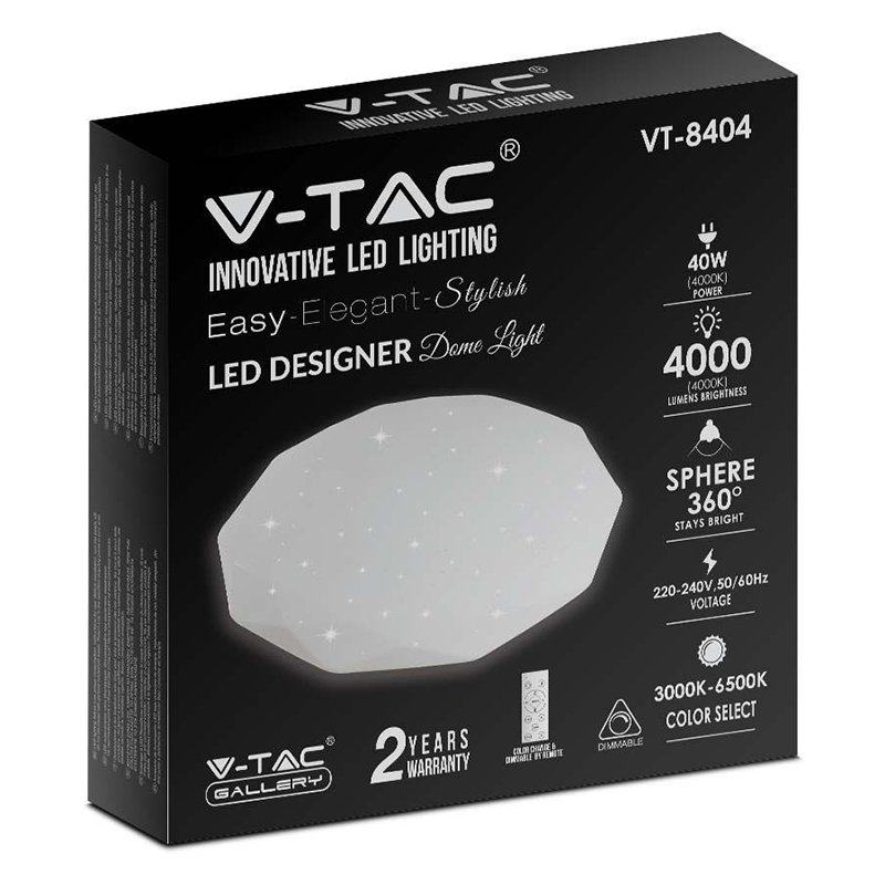 APLICA LED 20/40/20W 3IN1 DIMABIL CU TELECOMANDA [9]