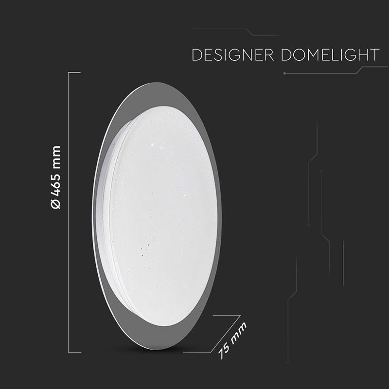 APLICA LED 40W 3IN1 DIMABIL CU TELECOMANDA [4]