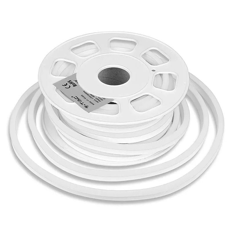 BANDA LED NEONFLEX 24V 6000K 10M ALB RECE [2]