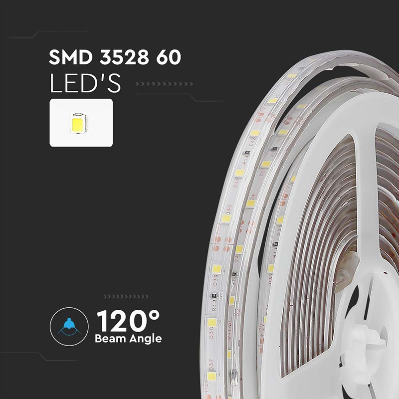 BANDA LED SMD3528 60LED/M VERDE IP65 5M [8]