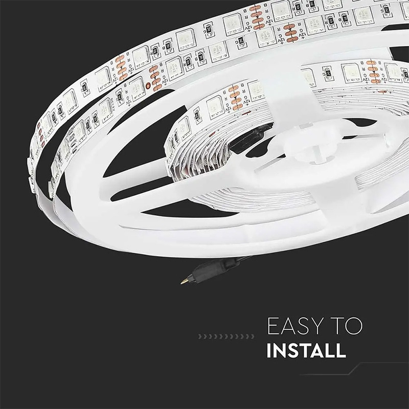 BANDA LED SMD5050 60LED/M ROSU IP20 5M [12]